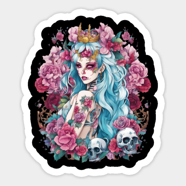 Zombie Girl Magnet by animegirlnft