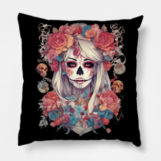 Day of the Dead Zombie Pillow