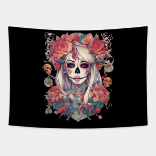 Day of the Dead Zombie Tapestry