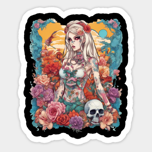 Zombie Anime Magnet by animegirlnft