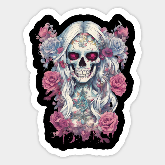 Skull Zombie Magnet by animegirlnft