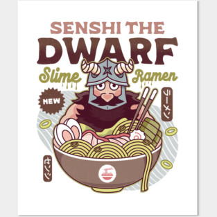Dwarf Chef Slime Ramen Posters and Art