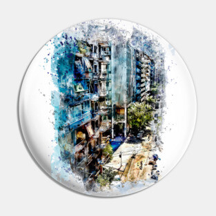 Athens watercolor art #athens Pin