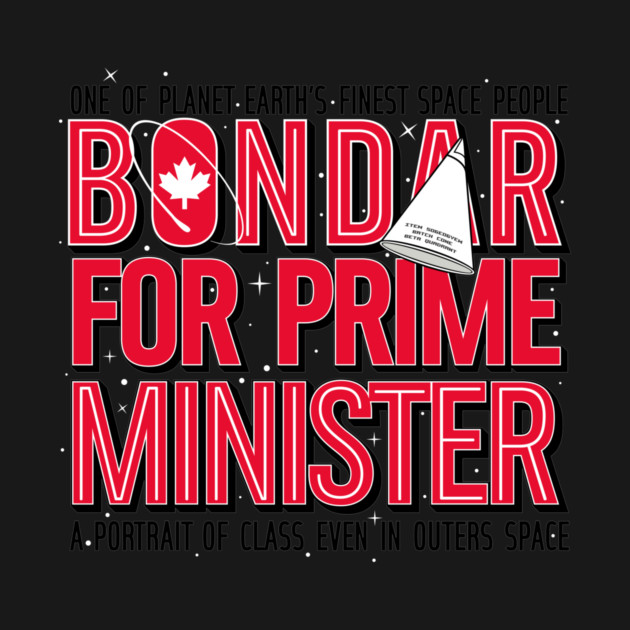 BONDAR FOR PRIME MINISTER by rt-shirts