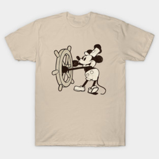 Steamboat Willie Vintage T-Shirt