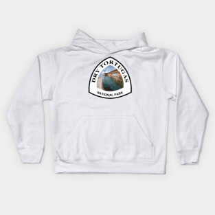 Dry Tortugas National Park shield Kids Hoodie