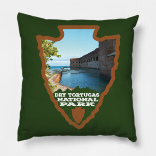 Dry Tortugas National Park arrowhead Pillow