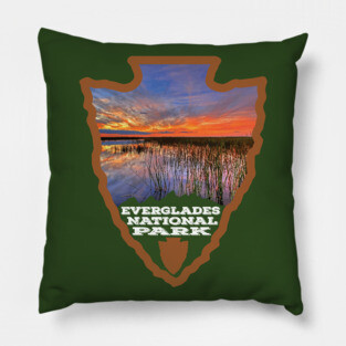 Everglades National Park arrowhead Pillow