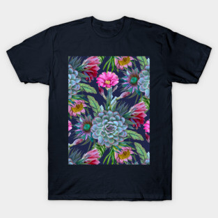 Succulents flower garden T-Shirt