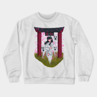 Yokai or Ghost  Yurei Crewneck Sweatshirt
