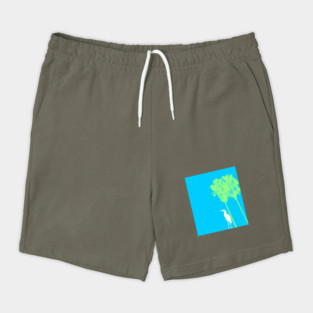 Heron and Palm Trees Shorts