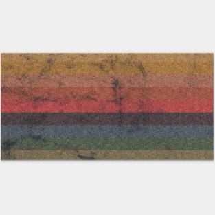 13th Doctor Stripe Rainbow Posters and Art