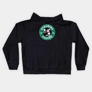 Steaming Coffee Kids Hoodie