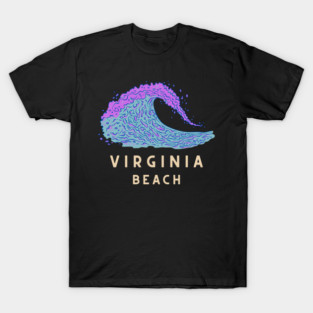 Virginia Beach - Wave T-Shirt