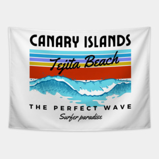 Tejita Beach Canary Islands Tapestry