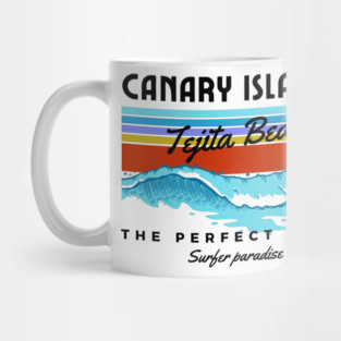Tejita Beach Canary Islands Mug