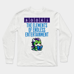 BOOKS: Elements of Endless Entertainment fun periodic design Long Sleeve T-Shirt