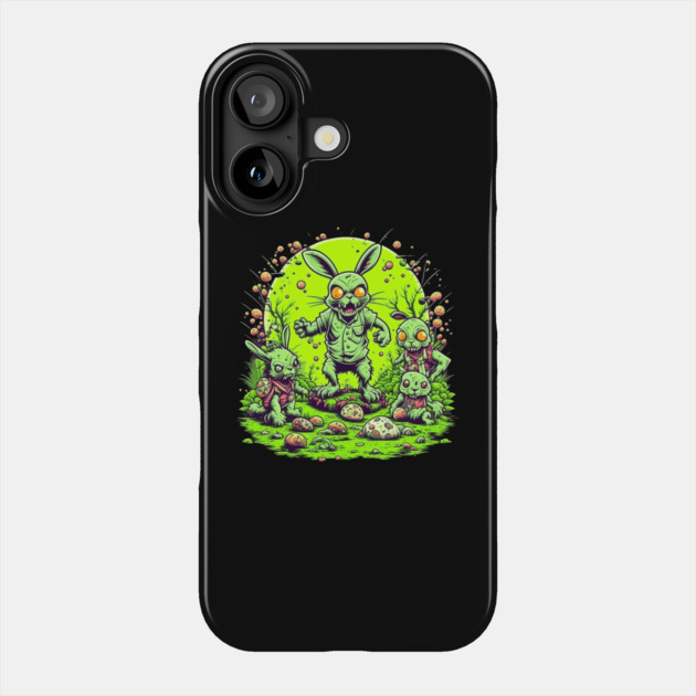 Zombie Easter Bunny Phone Case by HolidayBug