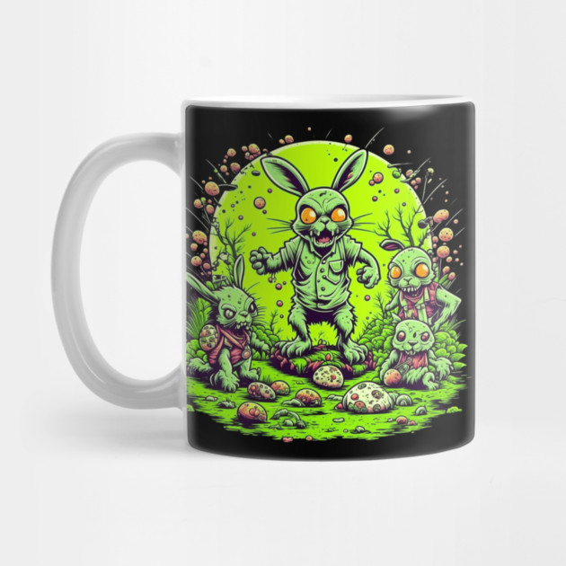 Zombie Easter Bunny by HolidayBug