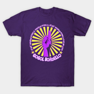 Gogol Bordello - Start Wearing Purple T-Shirt
