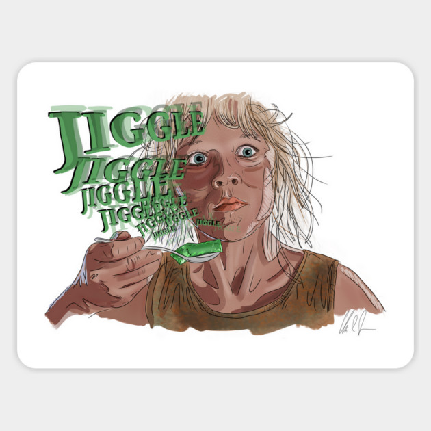 Jurassic Park: Jello Jiggle Magnet by 51Deesigns