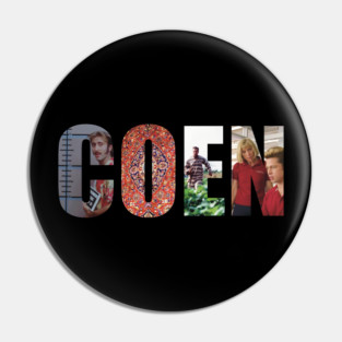 Coen Brothers - Comedy Pin