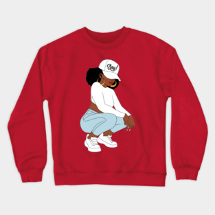 Black Woman Slay, Black Girl Magic Crewneck Sweatshirt
