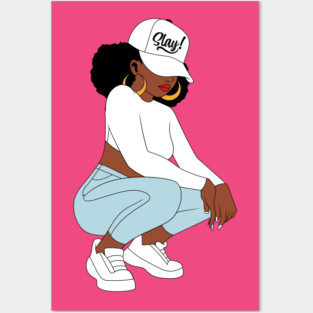 Black Woman Slay, Black Girl Magic Posters and Art