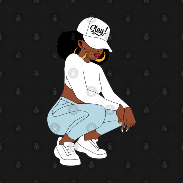 Black Woman Slay, Black Girl Magic by UrbanLifeApparel