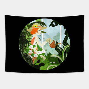 greenhouse gardener Tapestry