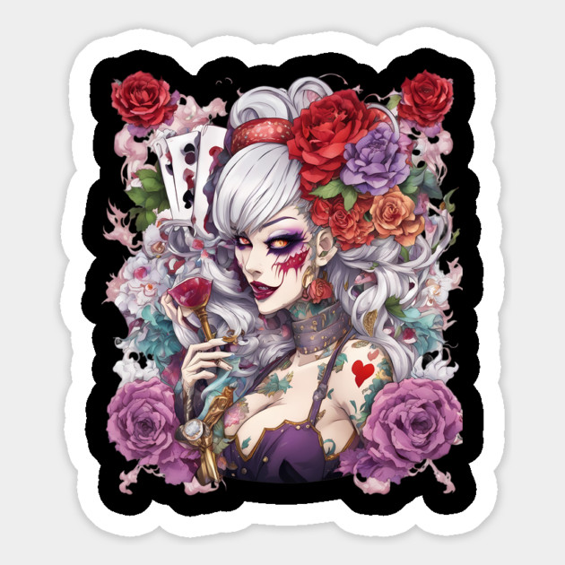 Mentally Disturbed Asylum Patient Magnet by animegirlnft