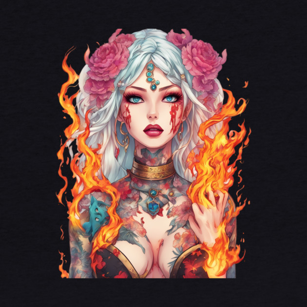 Hell Fire She Devil by animegirlnft