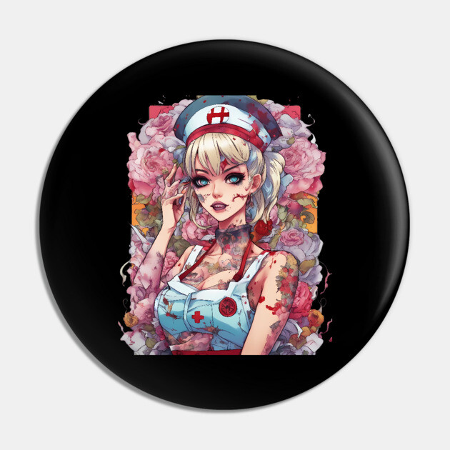 Messed Up in the Head Pin by animegirlnft