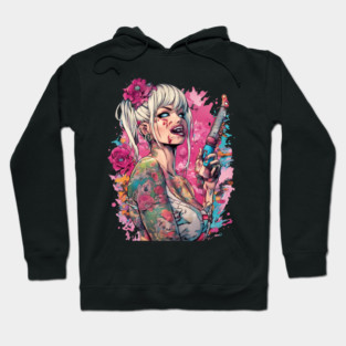 Mentally Deranged Girl Hoodie