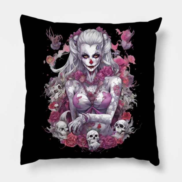 Darkness Lost Girl Pillow by animegirlnft