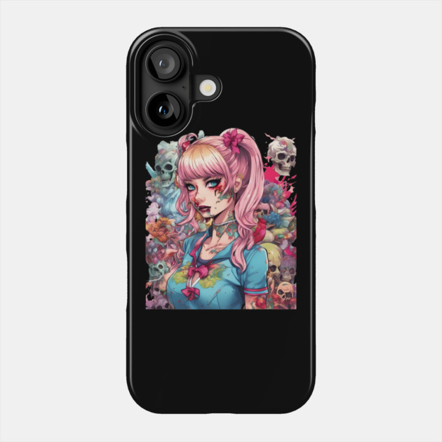 Melancholic Anti Social Reject Phone Case by animegirlnft
