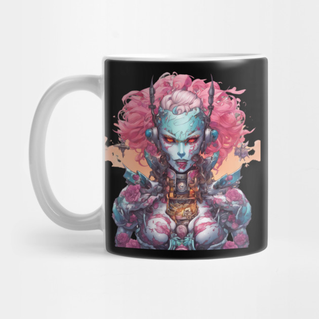 Evil Sadistic Alien Robot by animegirlnft