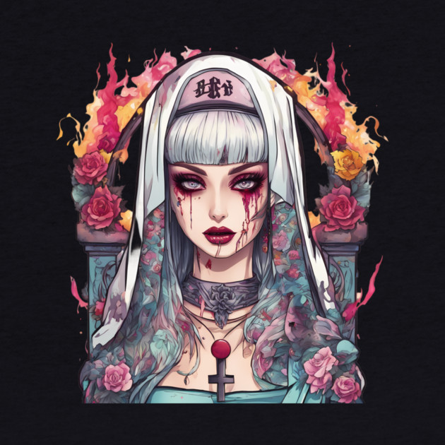 Crying Depressed Girl by animegirlnft