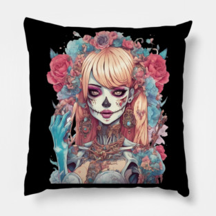 Morbid Eternal Darkness Girl Pillow
