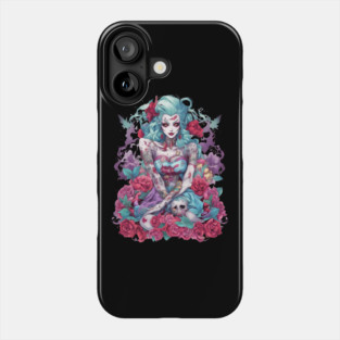 Bad Girl Turns Psycho Phone Case