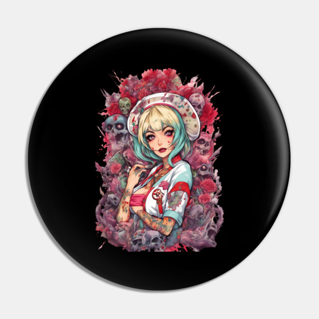 Forever Depressed Girl Pin by animegirlnft