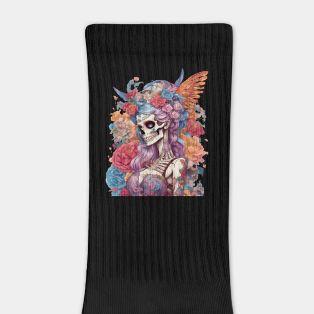 Dead Girl Skull Tattoo by animegirlnft