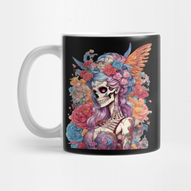 Dead Girl Skull Tattoo by animegirlnft