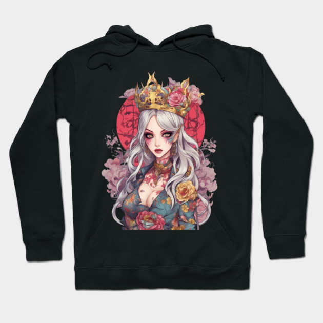 Emotion Sick Girl Hoodie by animegirlnft