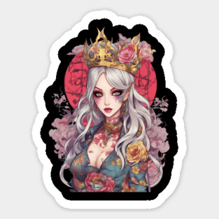 Emotion Sick Girl Magnet