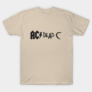 AC / Dead C parody (dark ink) T-Shirt