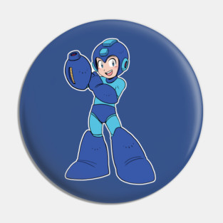 It's Megaman! Pin