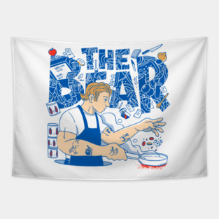 Carmy The Bear Tapestry