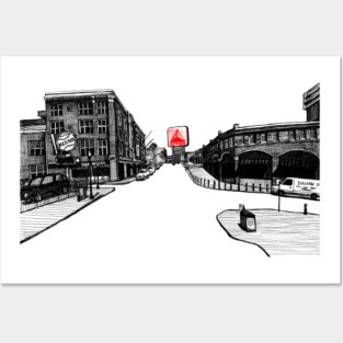 Boston Citgo Sign/ Fenway Shirt Posters and Art