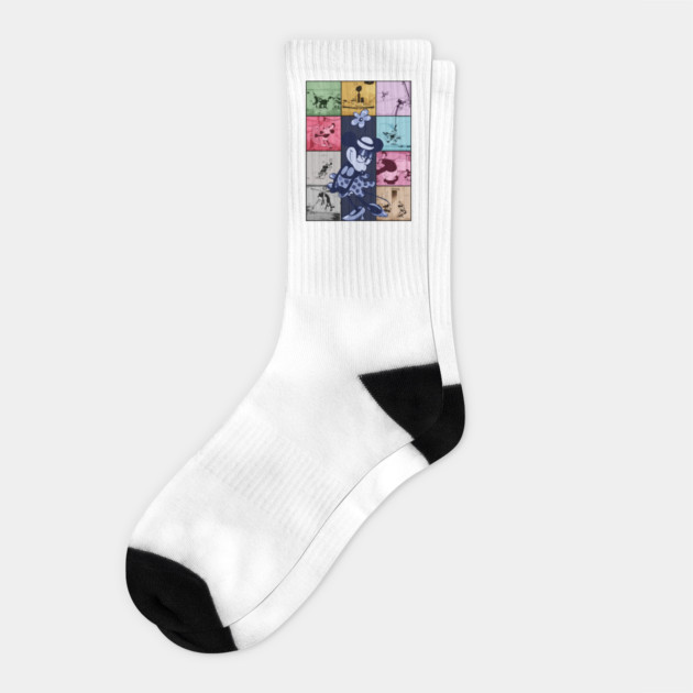 Steamboat Willie The Public Domain Eras Tour Socks by Megadorim